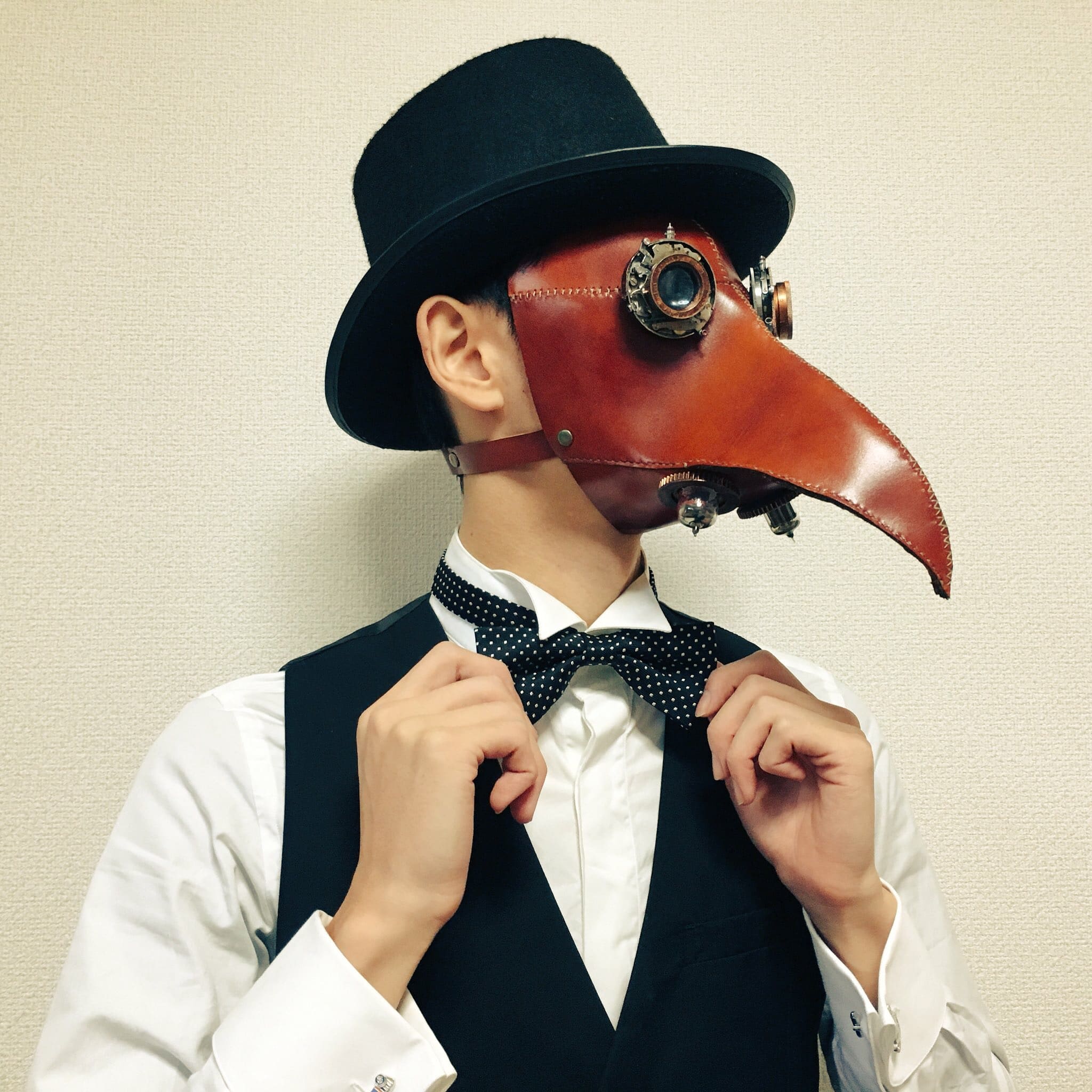 スチームパンクなペストマスク steampunk plaguedoctor mask