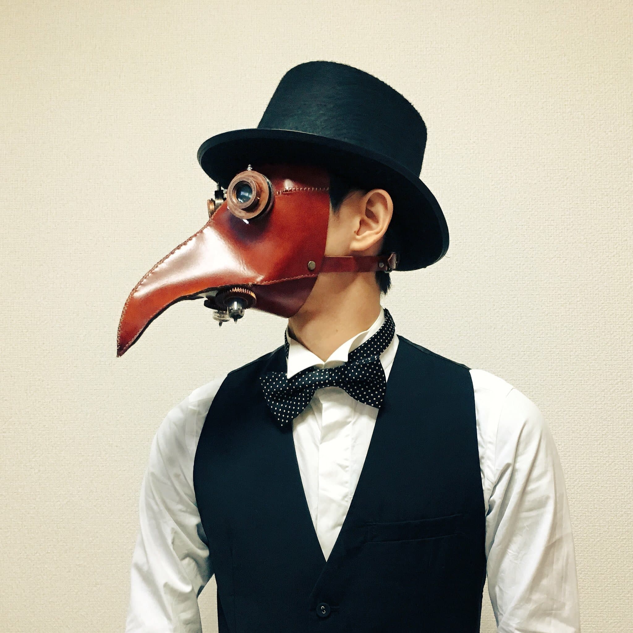 スチームパンクなペストマスク steampunk plaguedoctor mask